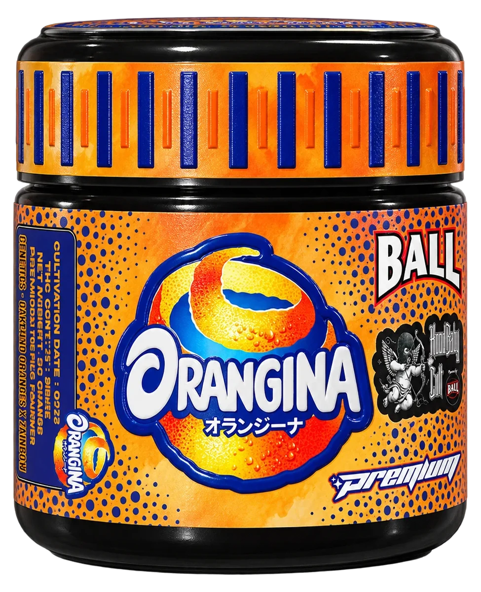 Orangina jar